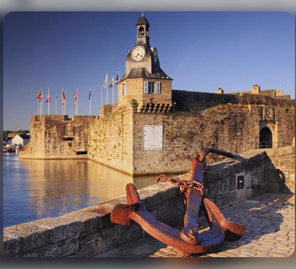 Coeur De Concarneau, Appartement Entier, Proche Centre, Corniche Et Plage Avec Parking Εξωτερικό φωτογραφία